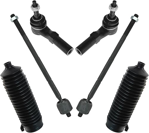 Miniatura 18 de TRQ Kit de Dirección Delantera Cremallera de Dirección y Fuelle de Piñón y Barra de Acoplamiento Compatible con Chevrolet Aveo 2004-2011 Aveo5