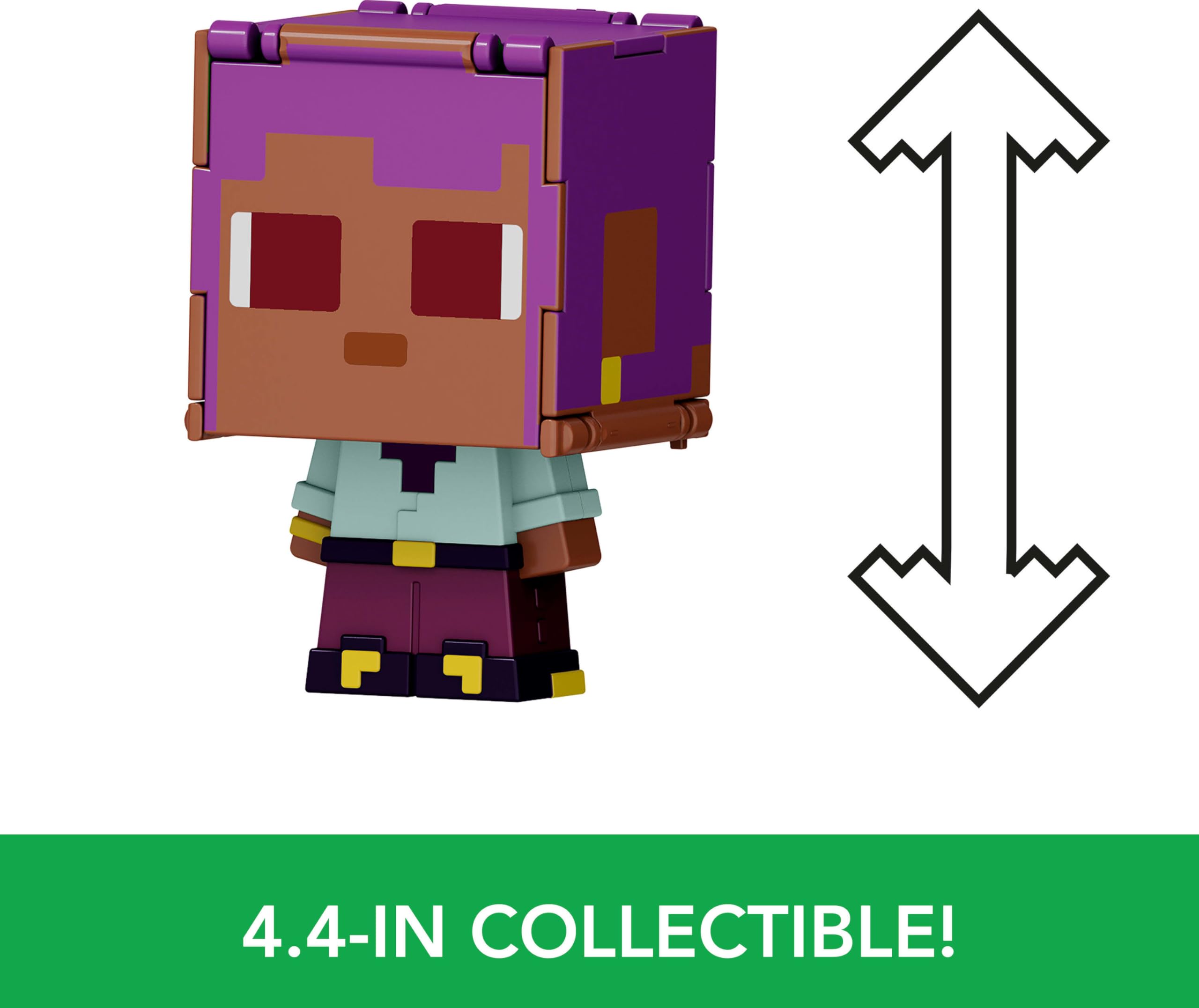 Amazon.com: Mattel Minecraft Flippin' Figs 2-Pack, 2 Action