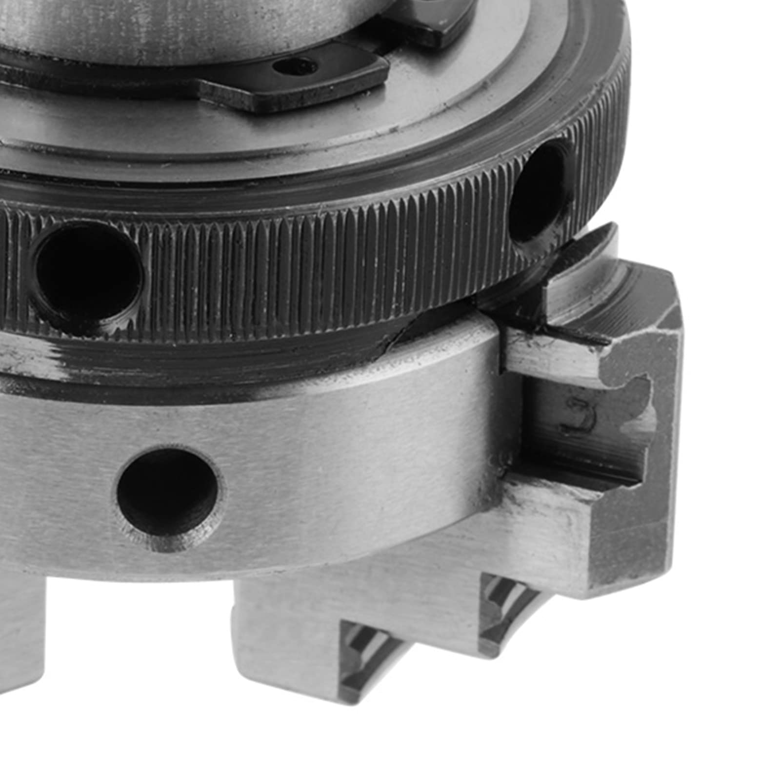 K01-50 Scroll Chuck Mini Woodworking Hand Chuck Szczękowy uchwyt 50mm 1.97"z 3 szczękami i gwintami montażowymi