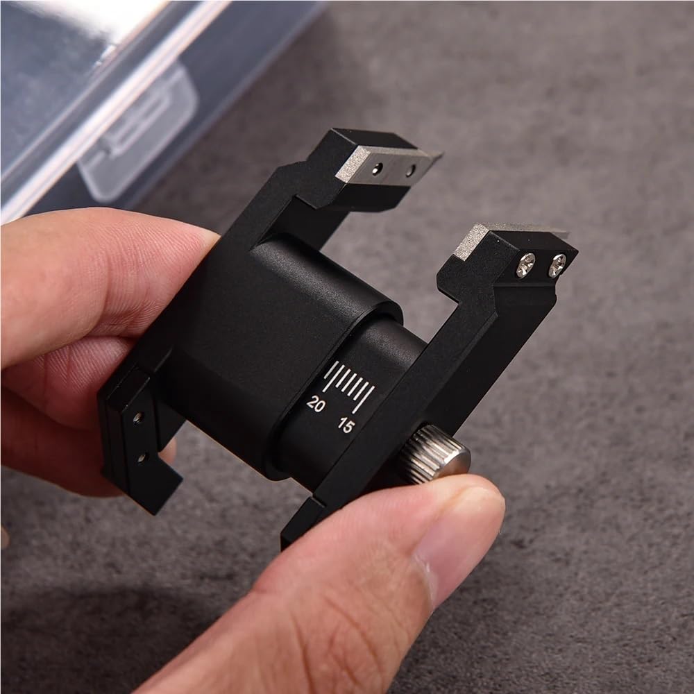Federstegzange zum Entfernen von Uhrenarmbändern - Werkzeug aus Edelstahl für die Uhrenreparatur (Schwarz)