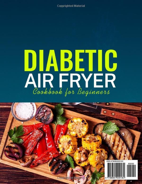Miniatura 2 de Diabetic Air Fryer Cookbook for Beginners 2000+ Days Healthy Tasty Recipes Contain Nutritional Info Quick and Easy Meal Planner for Type 1 & 2 ...