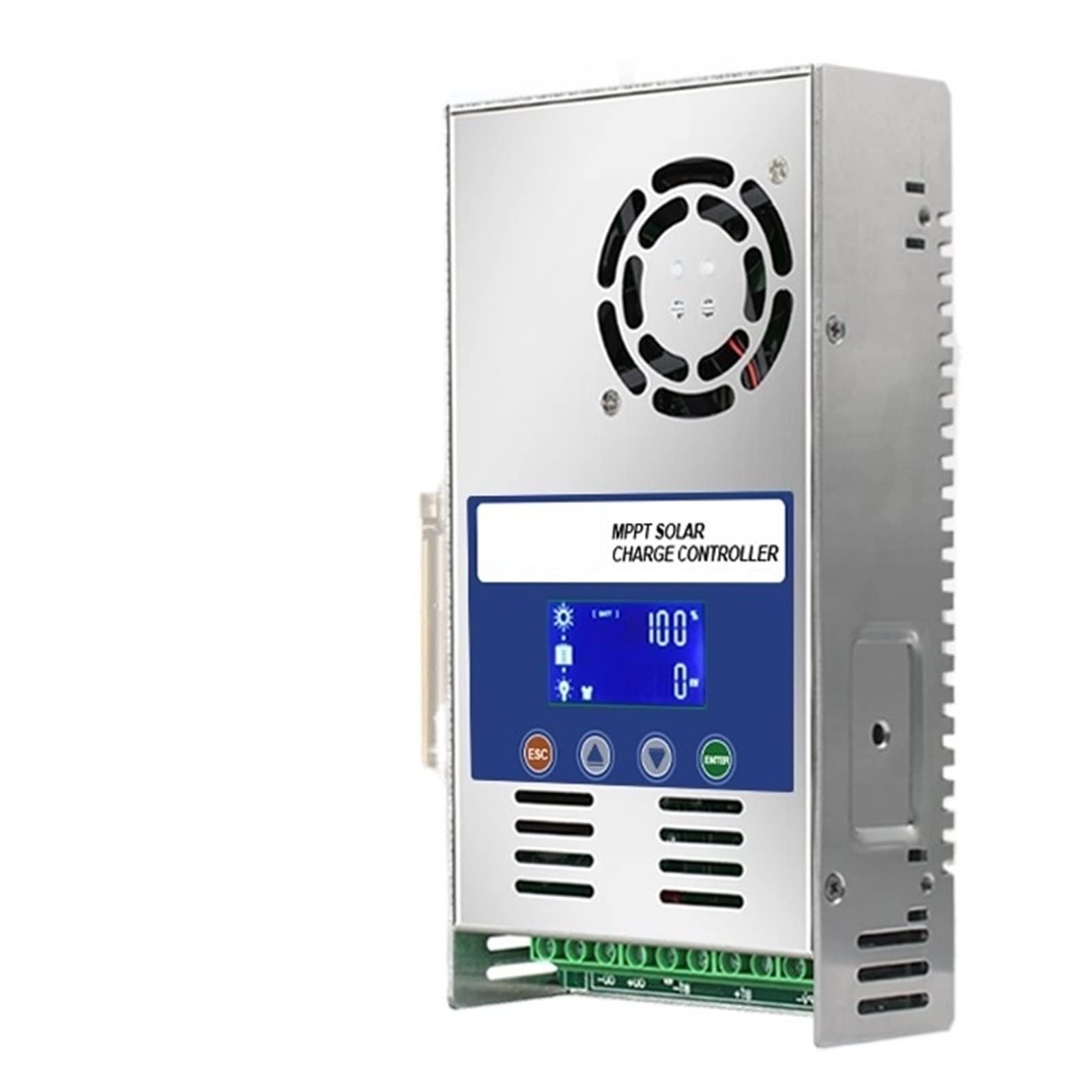 Contrôleur de chargeur solaire MPPT 60A et régulateur de Charge solaire de panneau solaire 12V 24V 36V 48V batterie PV entrée 190VOC