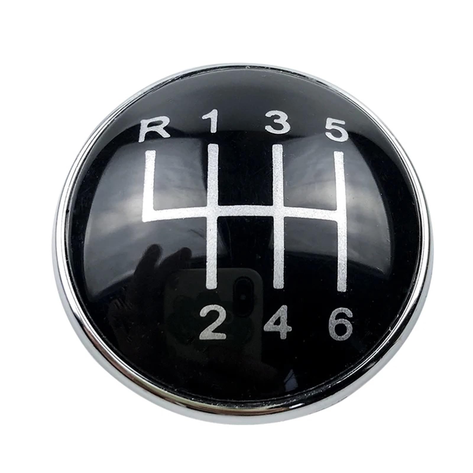 Hsukiho R123456 Car Shift Knob Cover For Vw For Passat B5 3Bg B6 B7 Cc 3C For Golf 4 Mk4 For Bora For Jetta Car Gear Shift Knob Emblem Cap Cover(R123456)