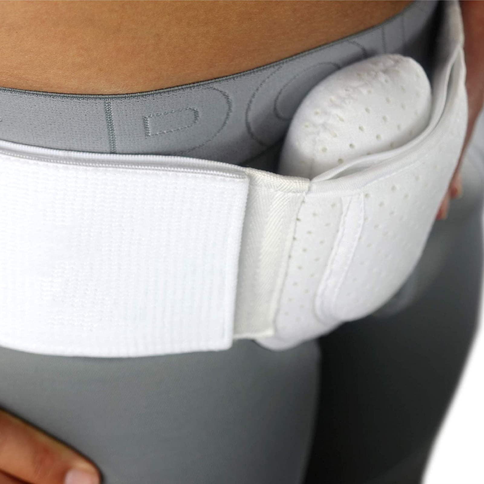 Cinturón ajustable para hernia para hombres, braguero de soporte para hernias inguinales en la ingle, correa para la cintura del lado izquierdo o derecho, soporte para hernia inguinal para hombres c