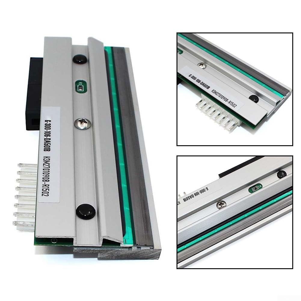 P1046696-016 für Zebra ZE500-4 ZE500 kompatibler Thermodruckkopf 300dpi Auflösung für zuverlässigen Barcode- und Etikettendruck in Business-Industrie-Bürogeräten