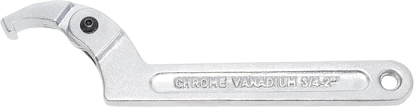 Hook Wrench, Vehicle Height Adjustment Hook Wrench, C-type Wrench, Lock Nut Wrench, Adjustable Size (S)