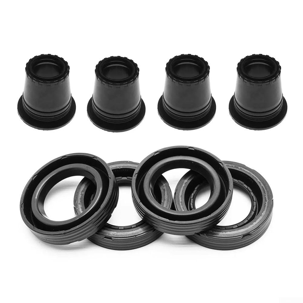 Kit di riparazione coprivalvole, 8 pezzi, per Opel, per Opel Astra H J Corsa D, per MERIVA Zafira B, sostituisce 5607251 98001142 55573764 98014752, set di guarnizioni in ABS nero
