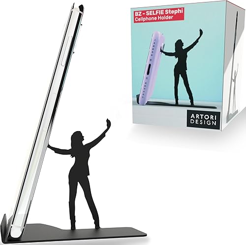 Artori Design Soporte de teléfono celular para escritorio, soporte para teléfono inteligente para oficina o hogar, bonito soporte para teléfono para