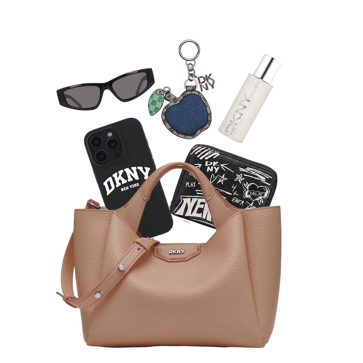 DKNY Willa Mini Satchel 100% polyurethane