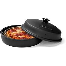 Omnia Stovetop Pizza Oven, Portable Pizza Oven for Camping, RV, Camper, Caravan & Boat, Pizza Maker with Stainless Steel Baking Tray, Crispy Homemade Pizza in 8 minutes
