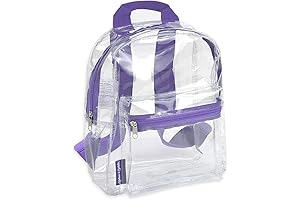 Crystal-Clear Companion: Clear Kids Backpack for Carefree Adventures