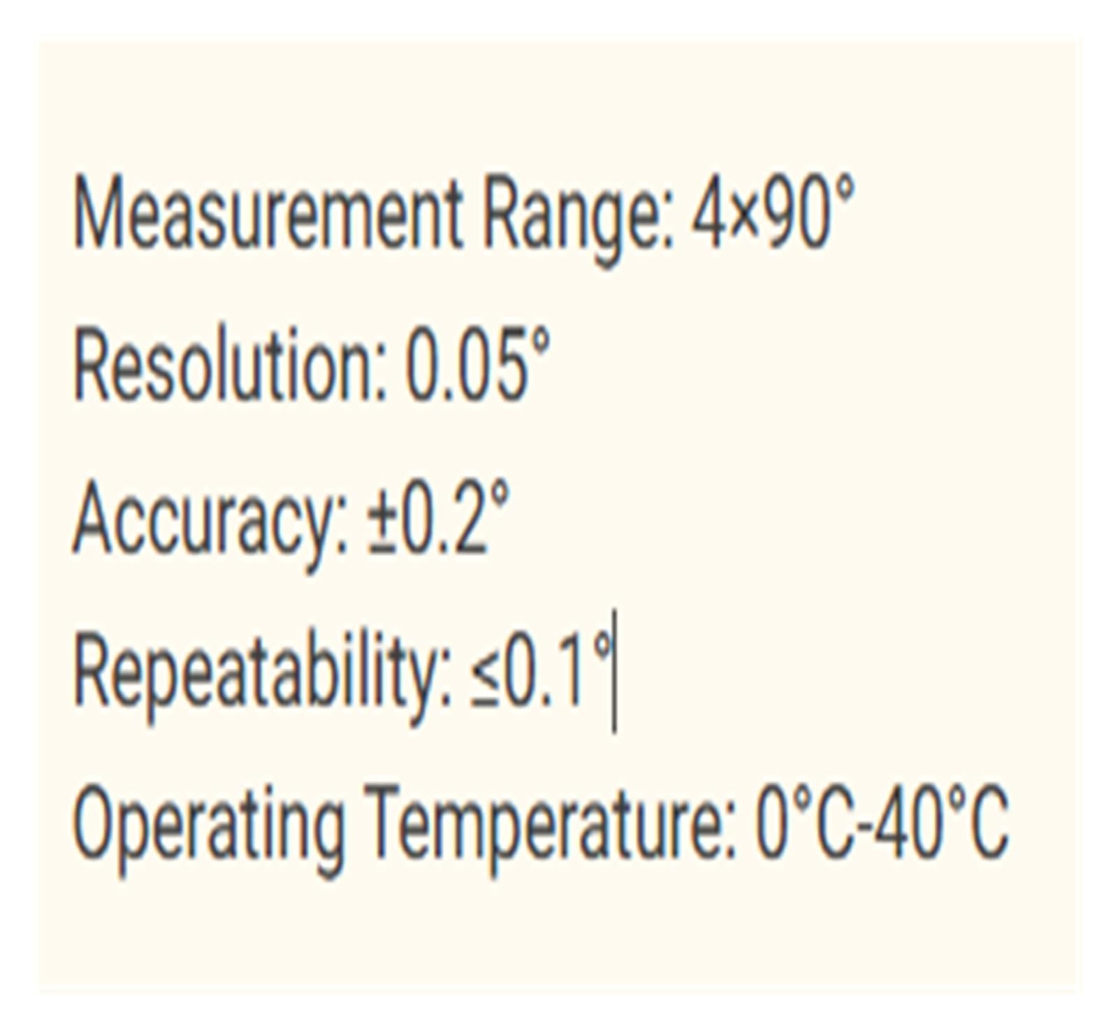 Inclinómetro digital VC5003 Instrumento de nivelación de calibre de ángulo electrónico magnético de triple cara