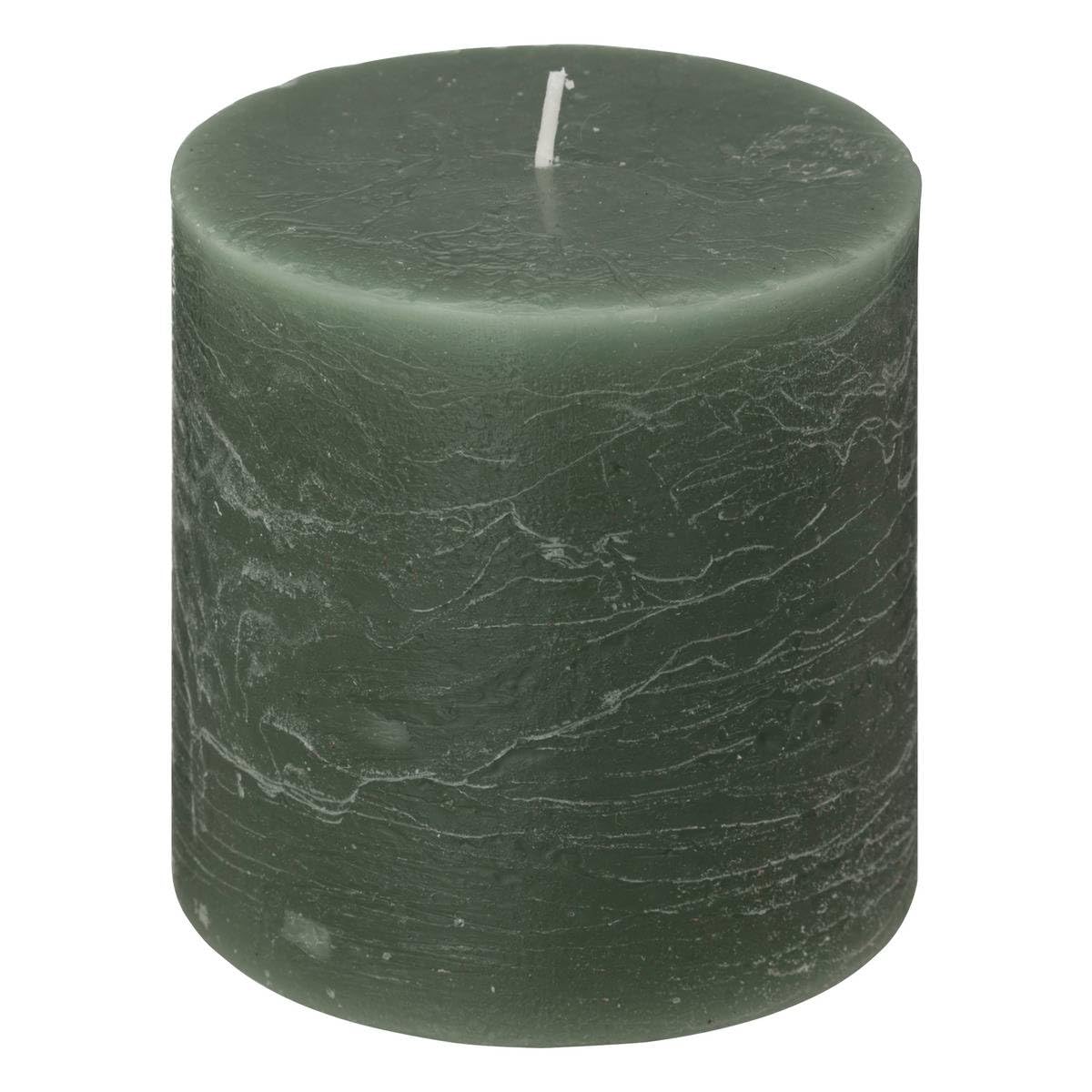 Atmosphera Createur D'interieur Eucalyptus Green Atmosphera Rustic Round Candle Diameter 10 Cm