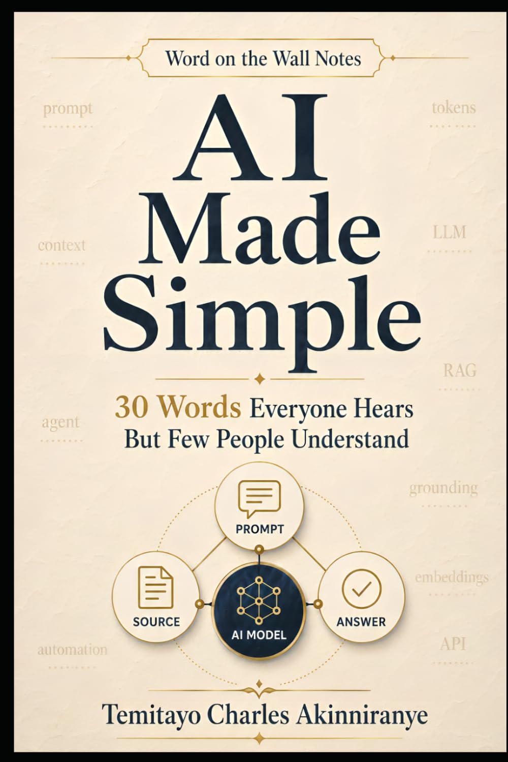 AI Made Simple: 30 Words Everyone Hears But Few People Understand (Word on the Wall Notes)