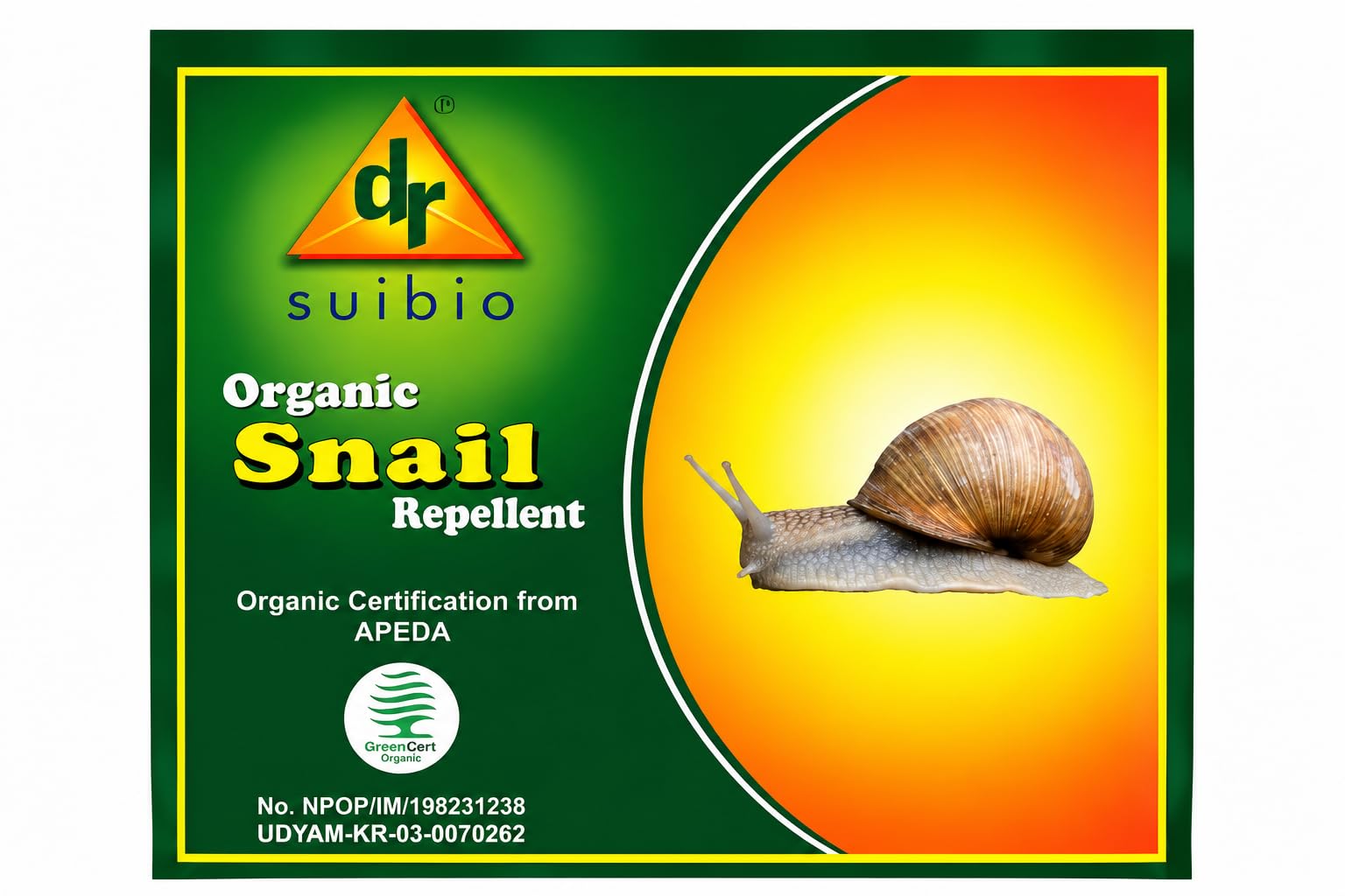 Organic Snail & Slug Repellent Granules, 1 Kg | 100% Pet-Safe, Metaldehyde-Free, Non-Toxic Alternative, Weather-Resistant-picture-11