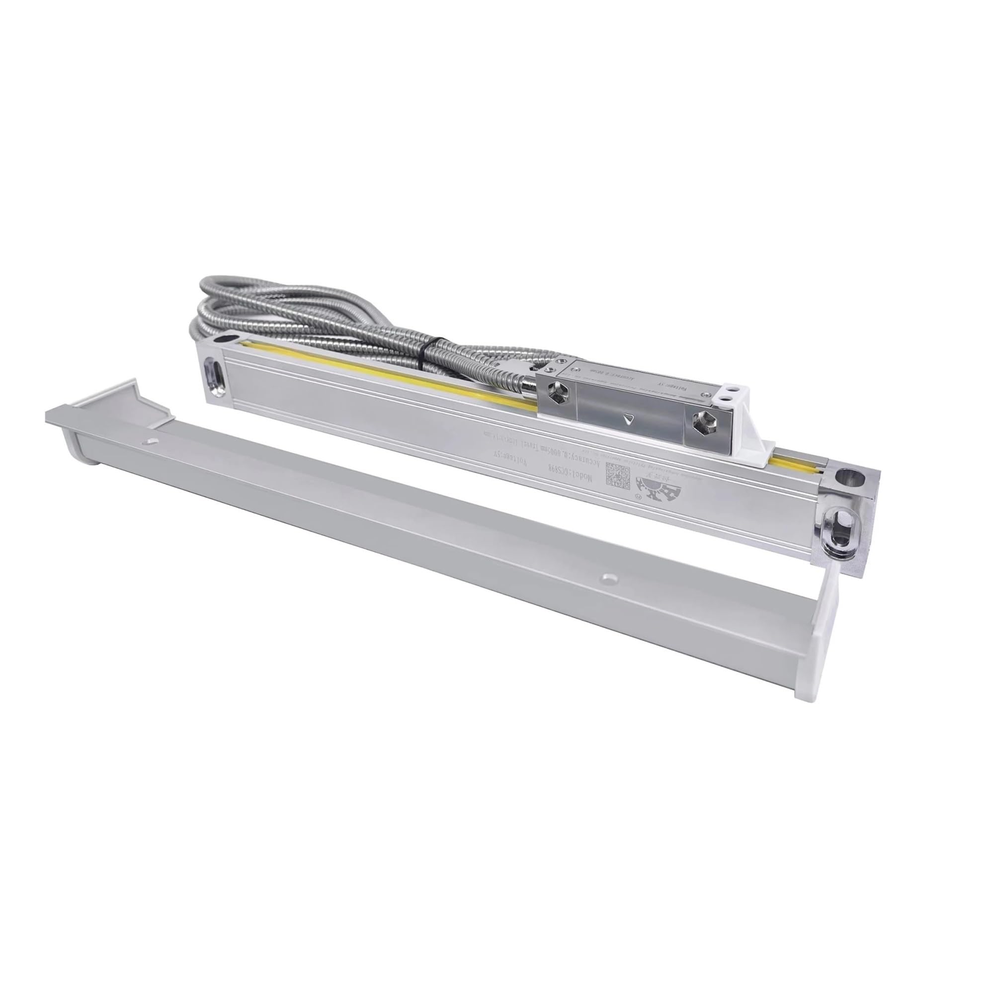 Linearencoder, HXX 5Mikron hochpräzise lineare Skala mit for DRO-Encoder, optisches Gitter, SINO-lineal, Drehbank, Fräsmaschine für Fräsmaschinen(900MM)