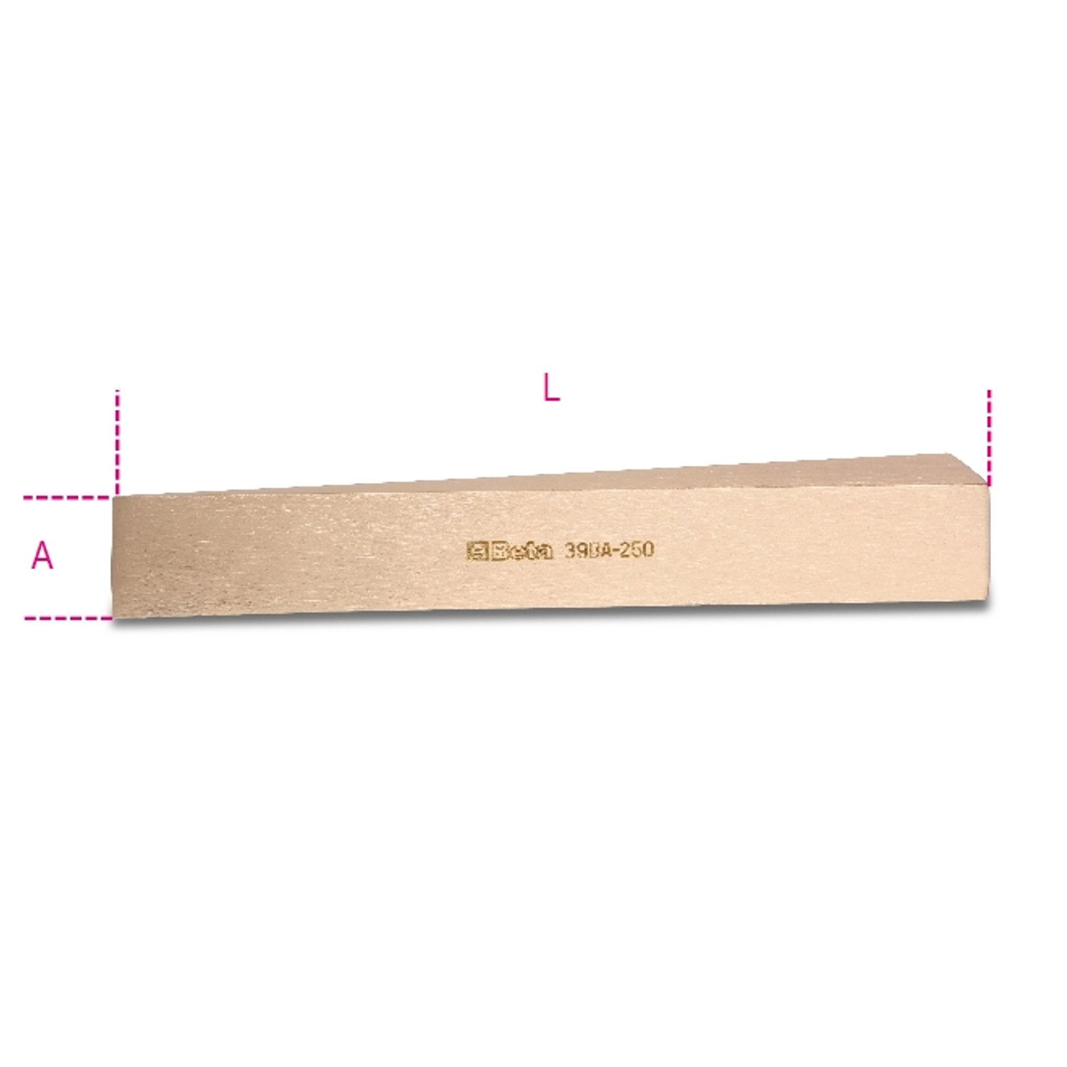 39BA 150 antichispa coin de calage anti-étincelle pour maintenance de tuyauterie