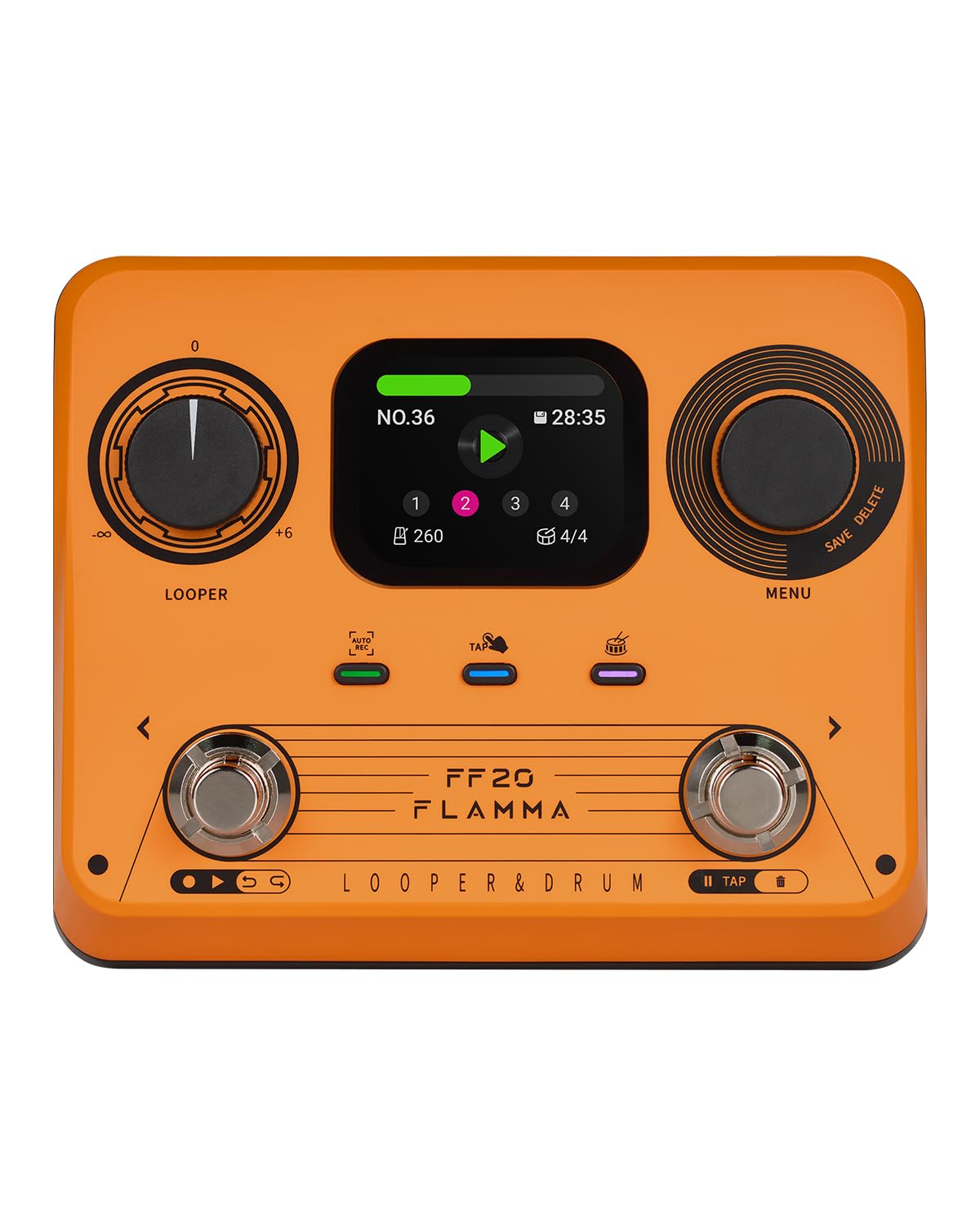 Flamma FS21 ルーパー・ドラム Flamma FS21 Looper/Drum Machine – United States