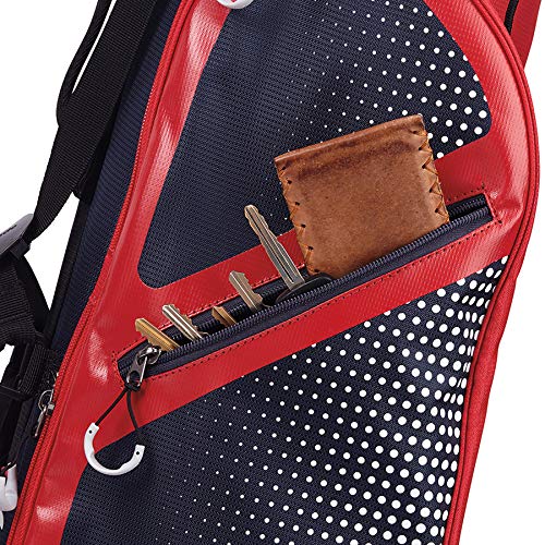   スタンドバッグ ネイビー/レッド Amazon | TaylorMade 矢筒スタンドバッグ ネイビー/レッド L
