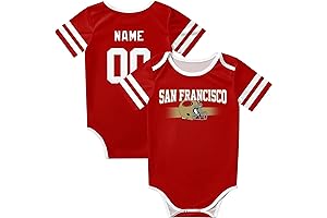 Toddler 49ers Personalized Baby Outfit: Express Your Fanhood with Style