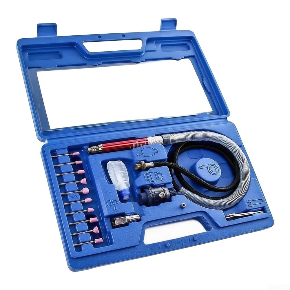 Amoladora Neumática Recta 3mm Kit Pulido Metal