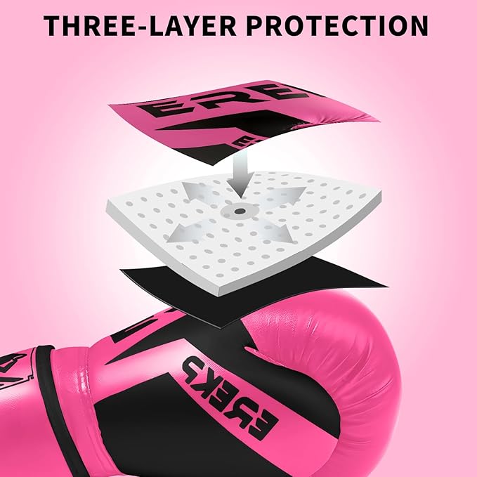 Guantes de Boxeo para Niños Entrenamiento Sparring con Espum miniatura 4