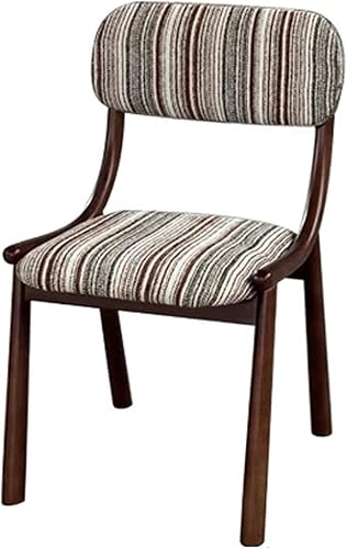 Armless Side Chairs Single Leisure Chair, Upholstered Boucle Dining Chairs, Vanity Chair with Curved Backrest and Solid Wood Legs, for Kitchen and