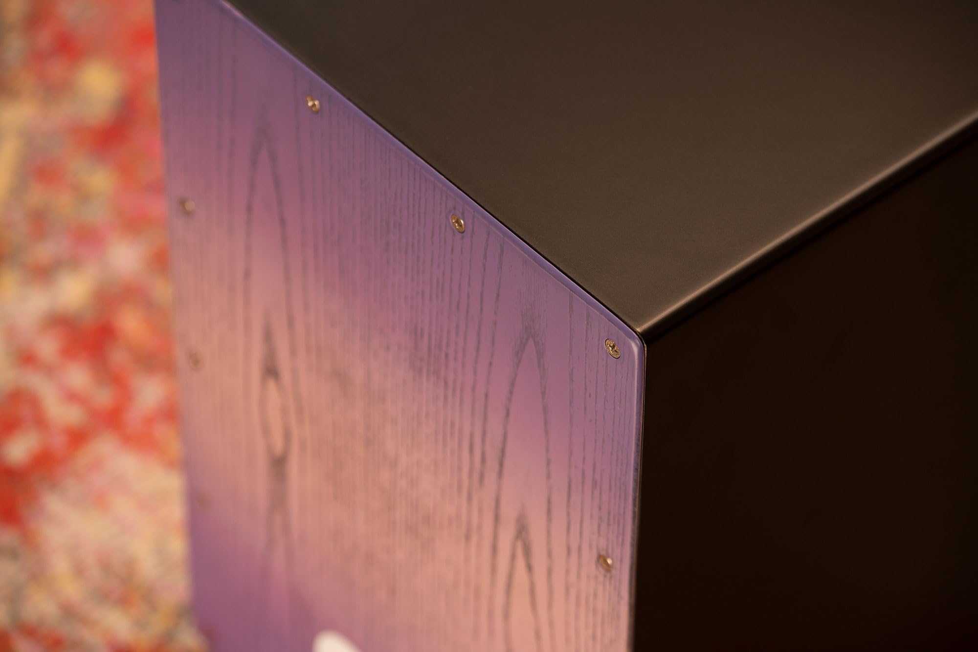 Meinl Percussioni Headliner Cajon Box Drum con rullante e tono basso per musica acustica, non prodotto in Cina, legno di frassino, gioca con le mani, garanzia di 2 anni (MCAJ100BK-LPF)