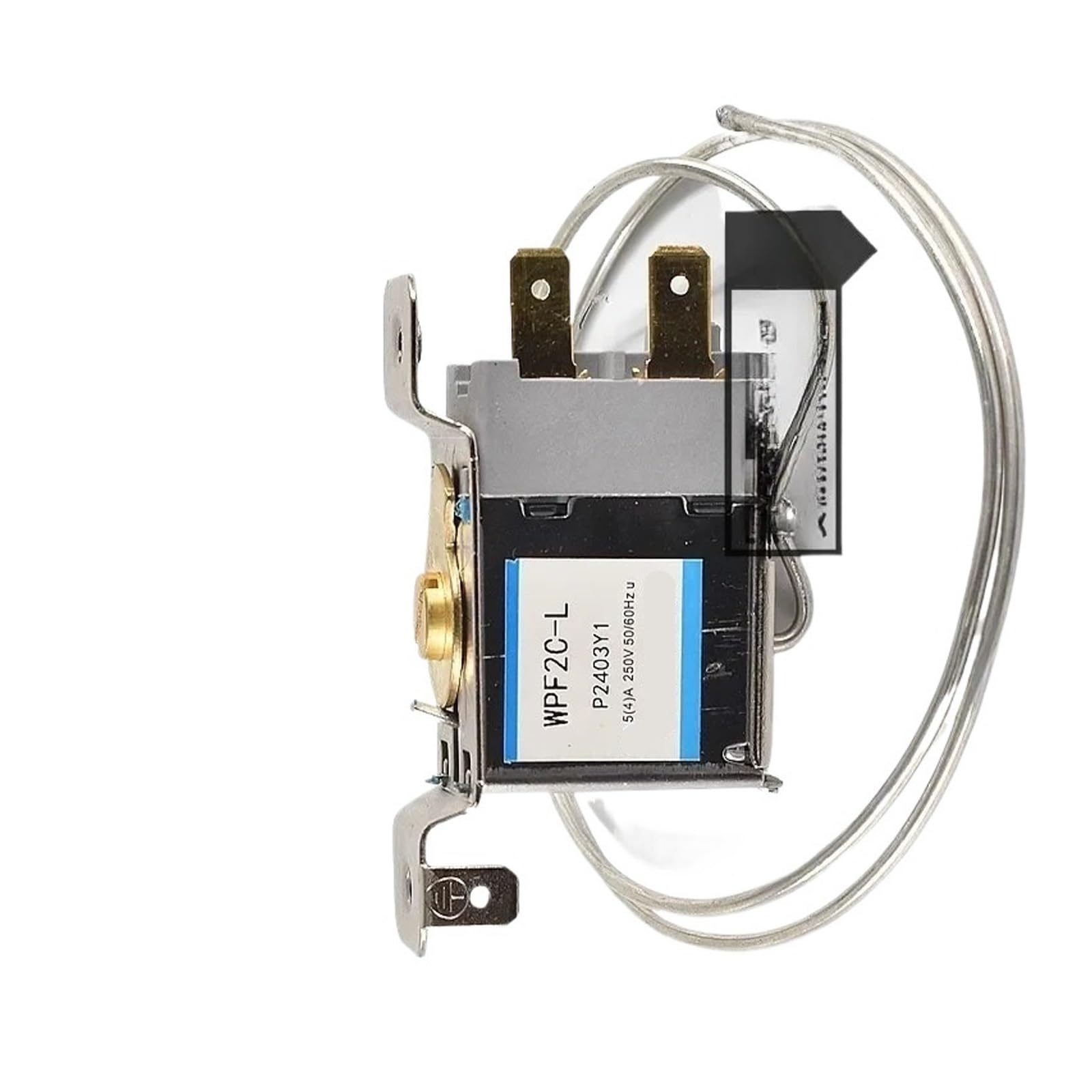 Termostato De Descongelación Del Refrigerador, Interruptor Del Termostato Doble Del Refrigerador/enfriador WPF-2C-L Engranajes Mecánicos Mecánicos De 2 Pines