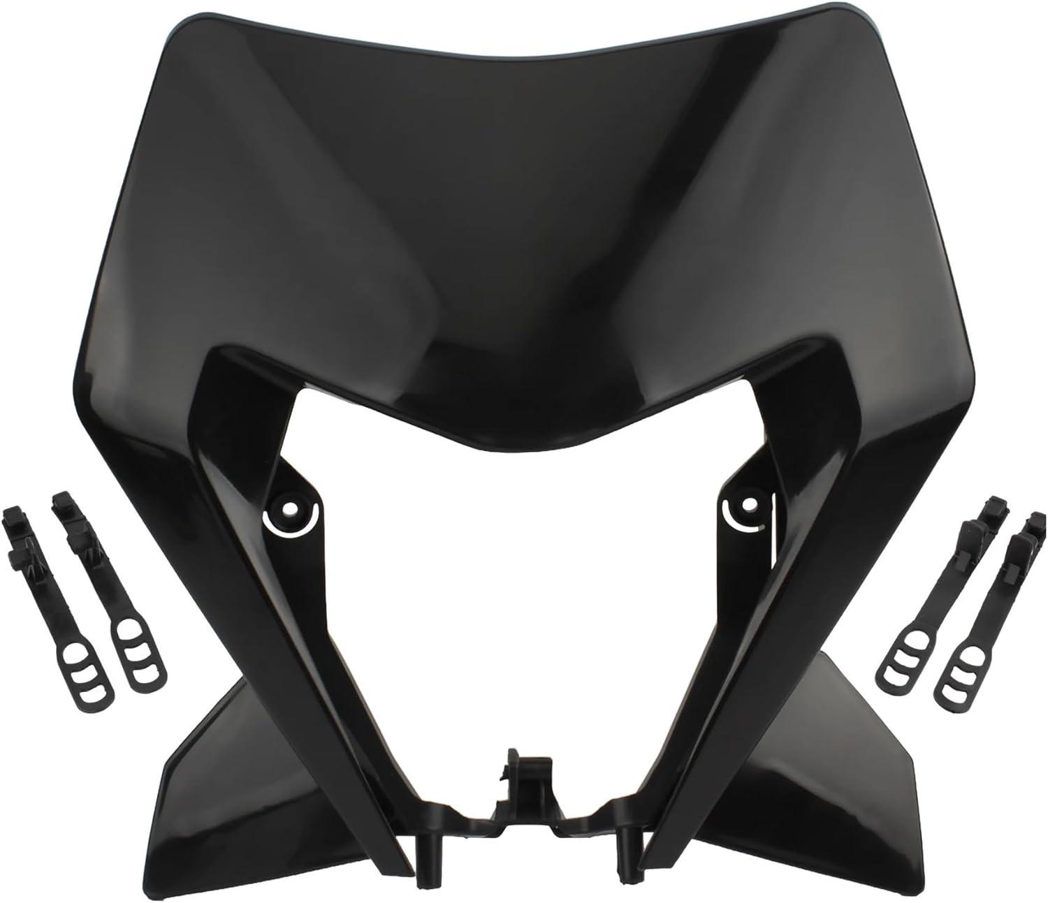 Compatible with KTM Enduro Motorcycle Mask Headlight Plate Headlamp XC SX SXF XCW 125 To 500 SMR 2024 Motocross Pit Bike Tuning(B)