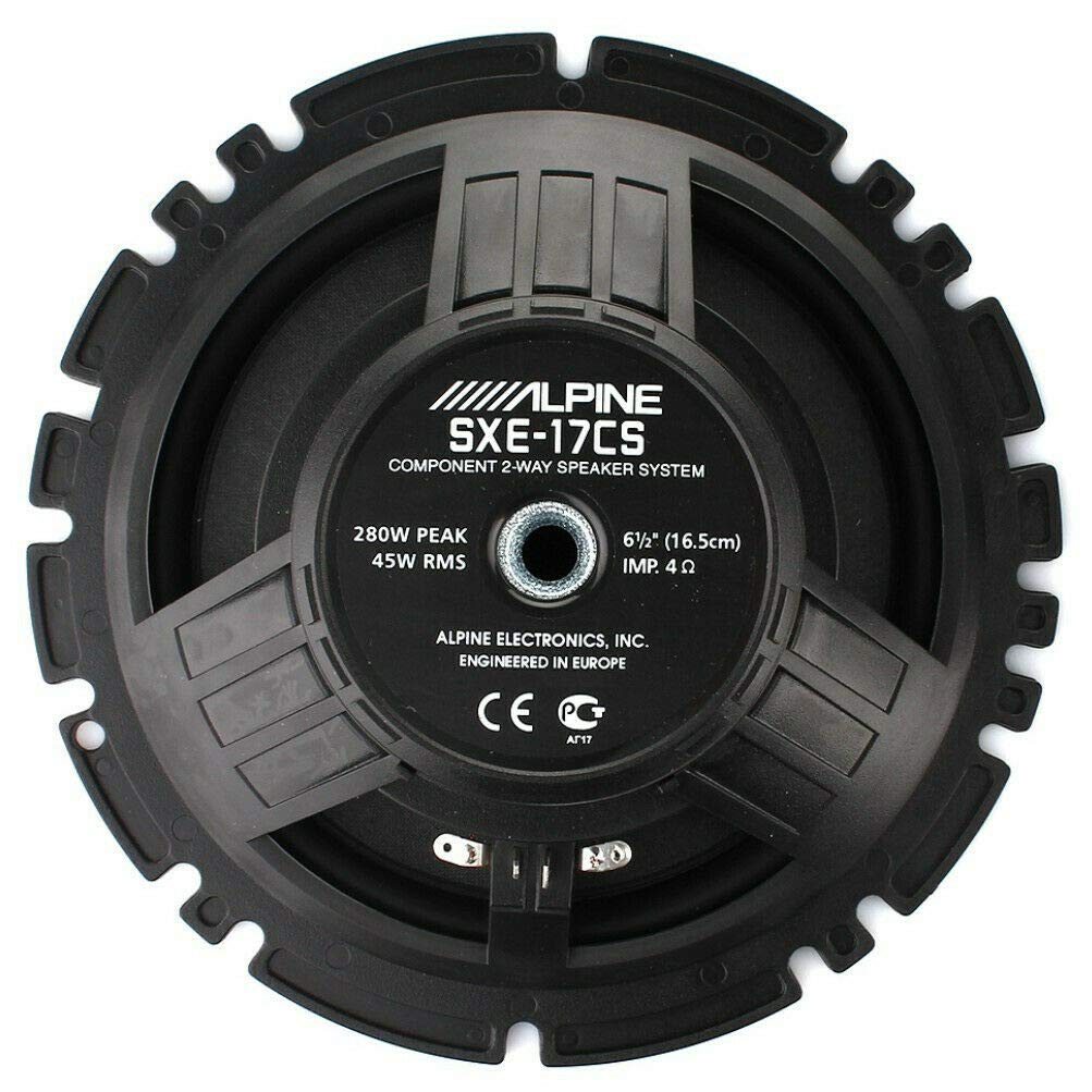 Alpine SXE-17CS 6,5 inç, 16,5 cm, çap 165 mm, 45 W, RMS 280 W