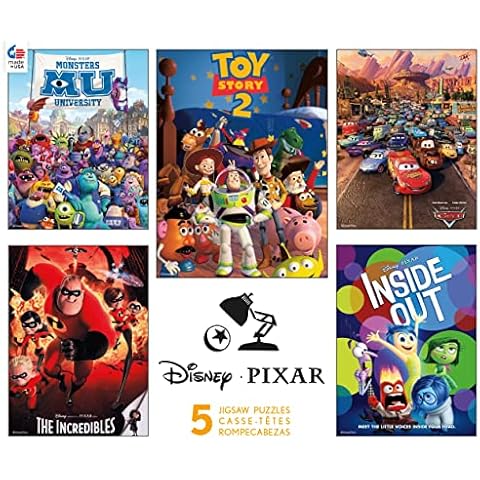 Ceaco Disney/Pixar Multipack Jigsaw Puzzles Cover