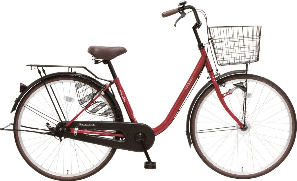 マルキン 自転車 ギア付き ピンク 26インチ メンテナンス済み TJ2024