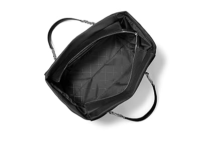 Amazon.com: Michael Kors Georgia Large Top Zip Tote, Black