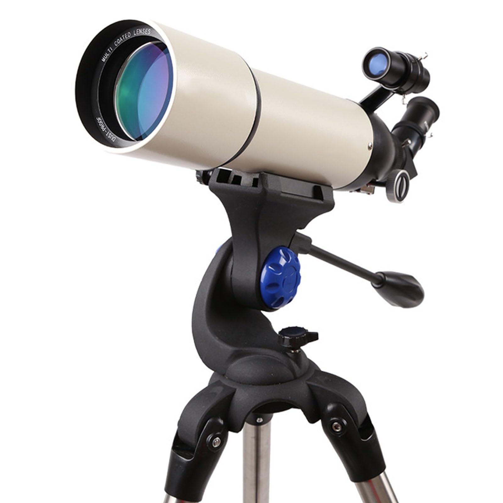 Astronomy Refractor with Tripod for Adults, Telescopes with Large Aperture of 80mm and Short Focal Length of 500mm, Form A Large Aperture of F/6.25