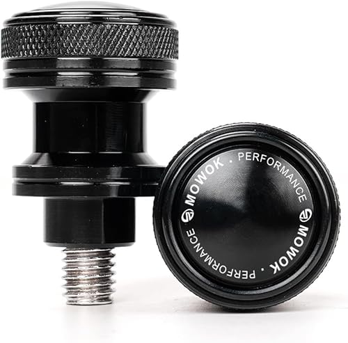 Vista 5 de MOWOK Se adapta a 150NK 250NK 250SR 400NK 650NK 400GT 650TR-G 650MT 800MT Accesorios Motocicleta M10 Basculante Carretes Slider Stand (negro)