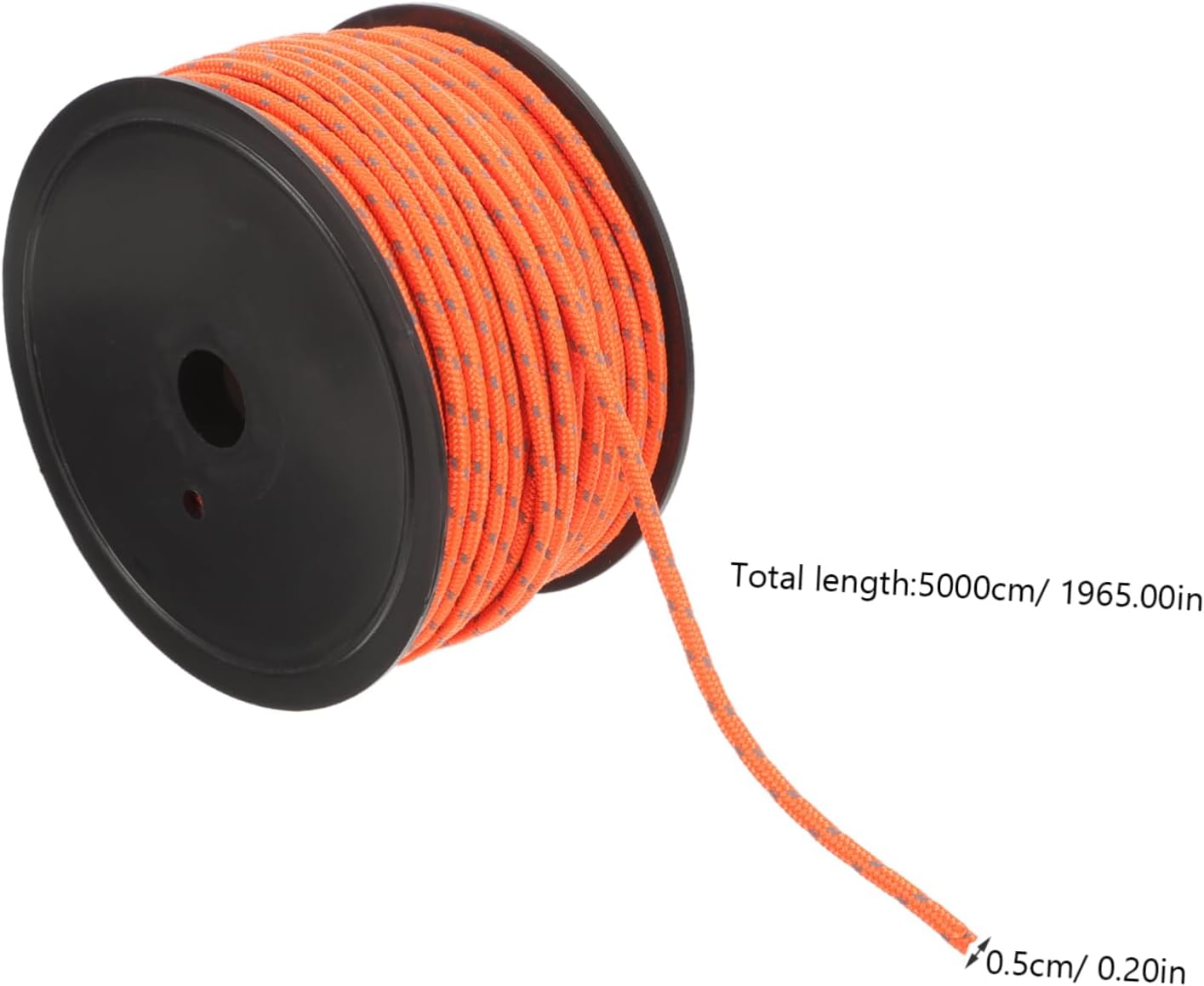 Mikikit Camping Tent Tying Ropes Reflective Windproof Rope Multipurpose Hanging Strap