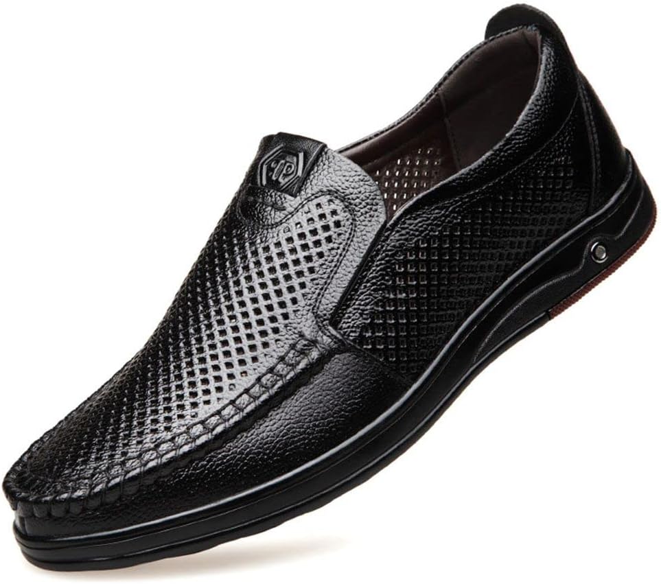 mitvr Mens Casual Leather Shoes Business Slip-on Shoes Comfort Fashion Driving Shoes for Male mitvr Mens Casual Leather Shoes Business Slip-on Shoes Comfort Fashion Driving Shoes for Male