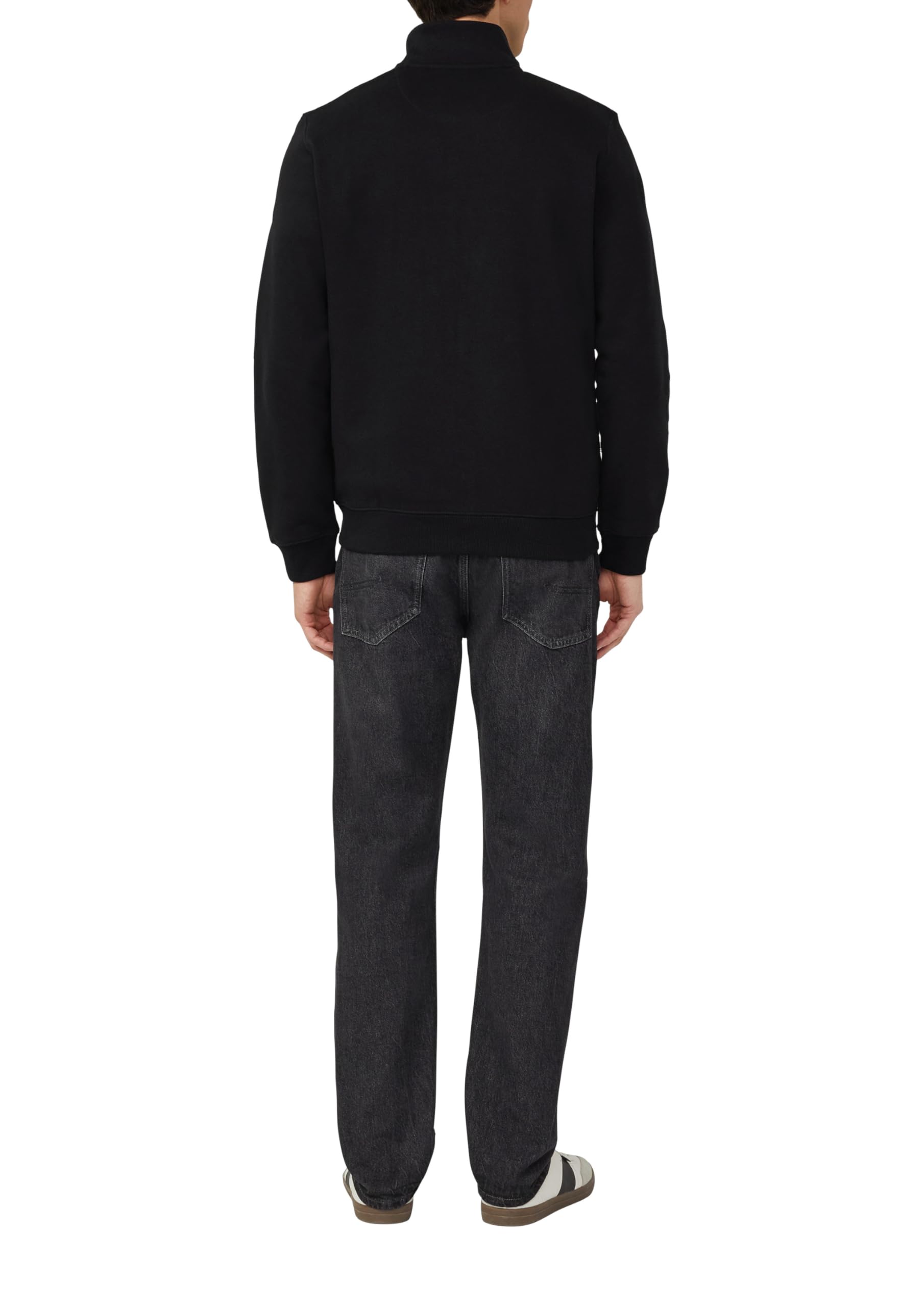 s.Oliver Sweatshirt-Jacke mit Stehkragen und Eingrifftaschen