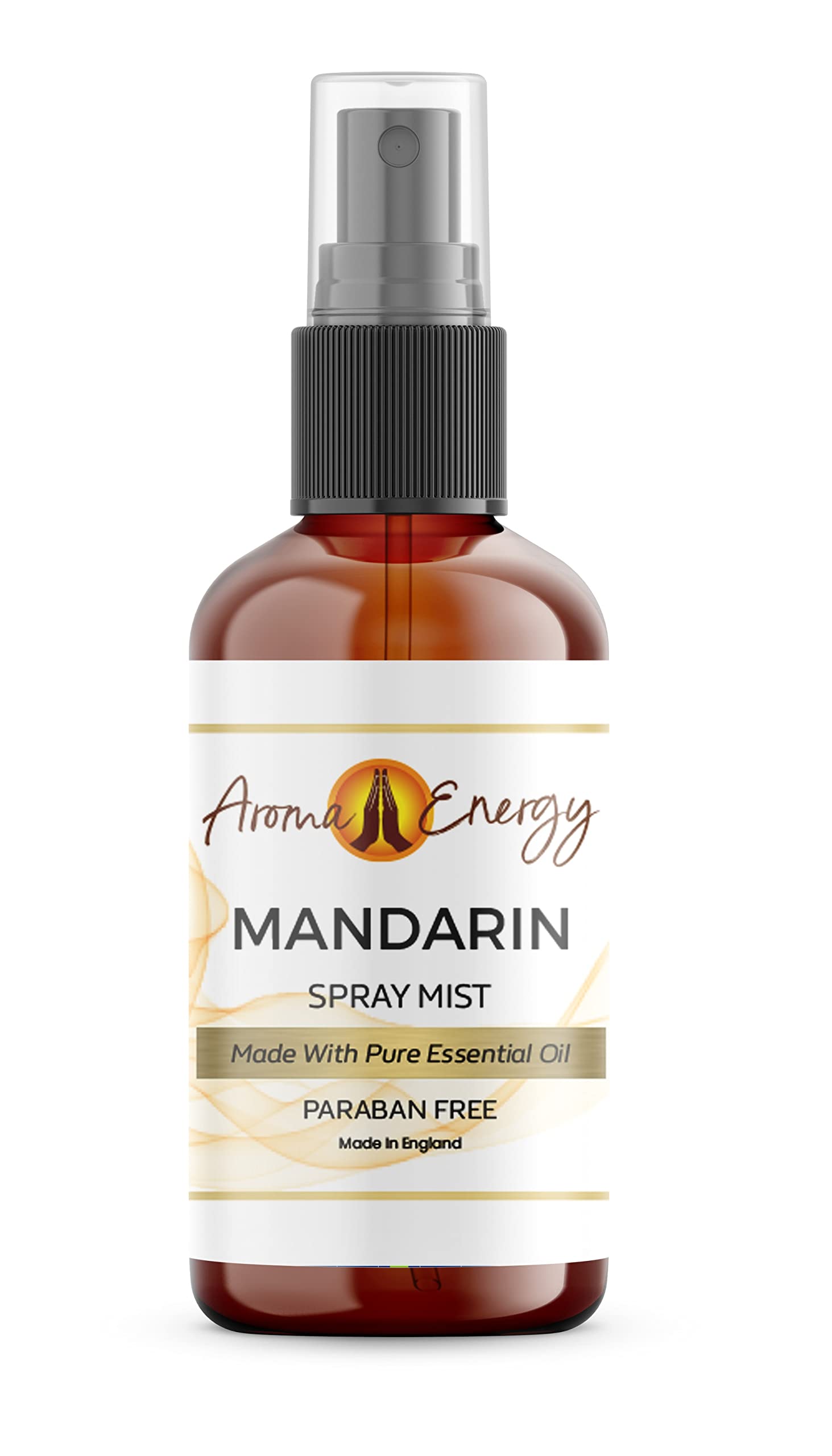 Aroma Energy Mandarin Room Spray 10Ml – Pure Natural Essential Oil Fragrance Mist