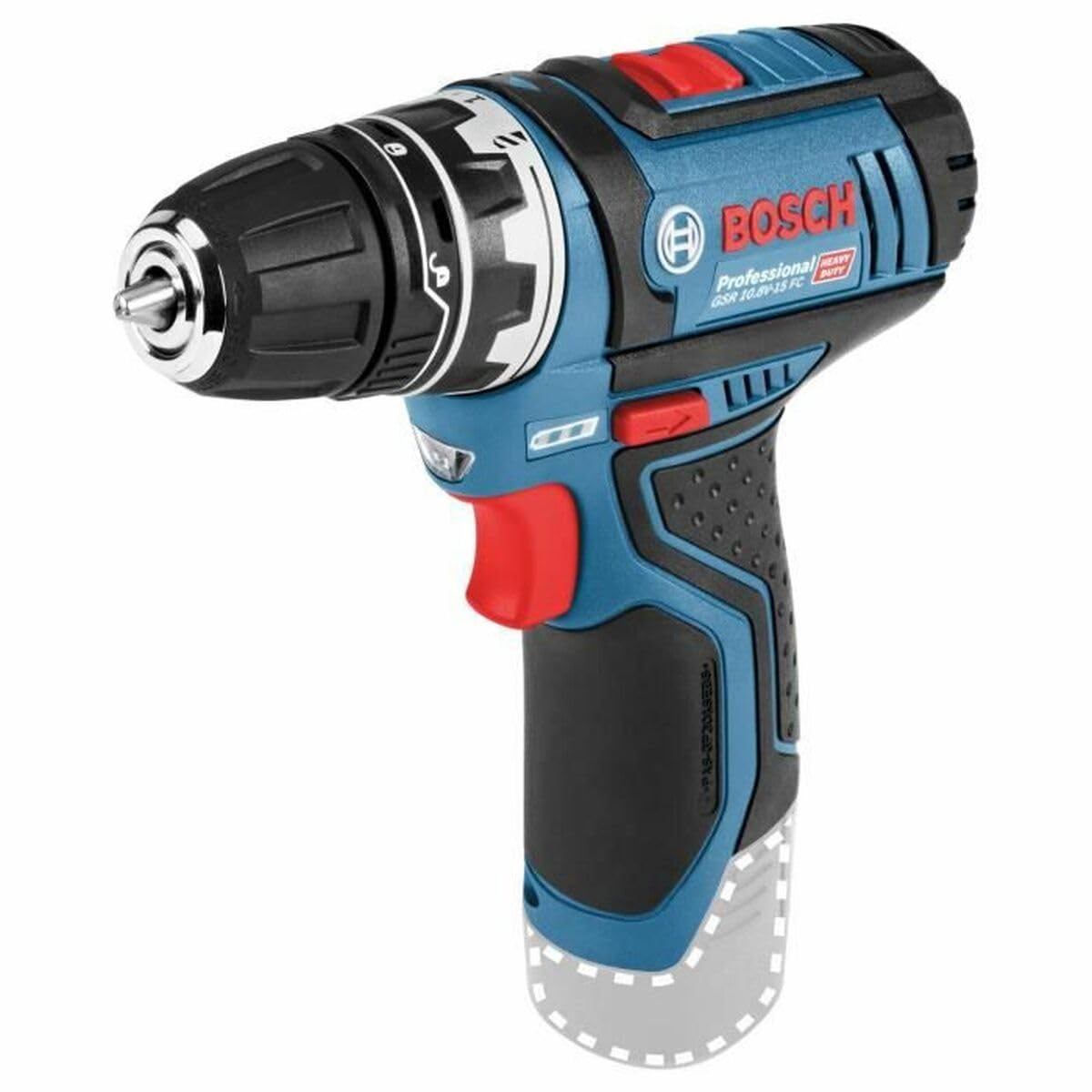 Bosch Professional 12V System Combo-Kit GSR 12V-15 + outils à main (avec 2 batteries 2,0 Ah, chargeur GAL 12V-20, 8 outils à main, dans L-BOXX)
