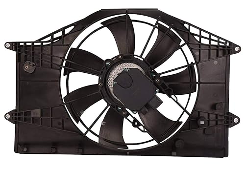 Miniatura 2 de Bapmic Conjunto de ventilador de refrigeración compatible con Honda Civic 2016 2017 2018 2019 190155AAA01