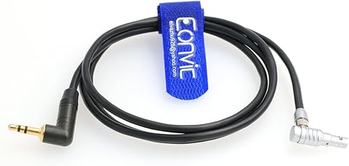 Eonvic - Cable de audio TRS de 5 pines macho a 0.138 in para cámaras Z CAM E2 o Alexa ARRI Mini