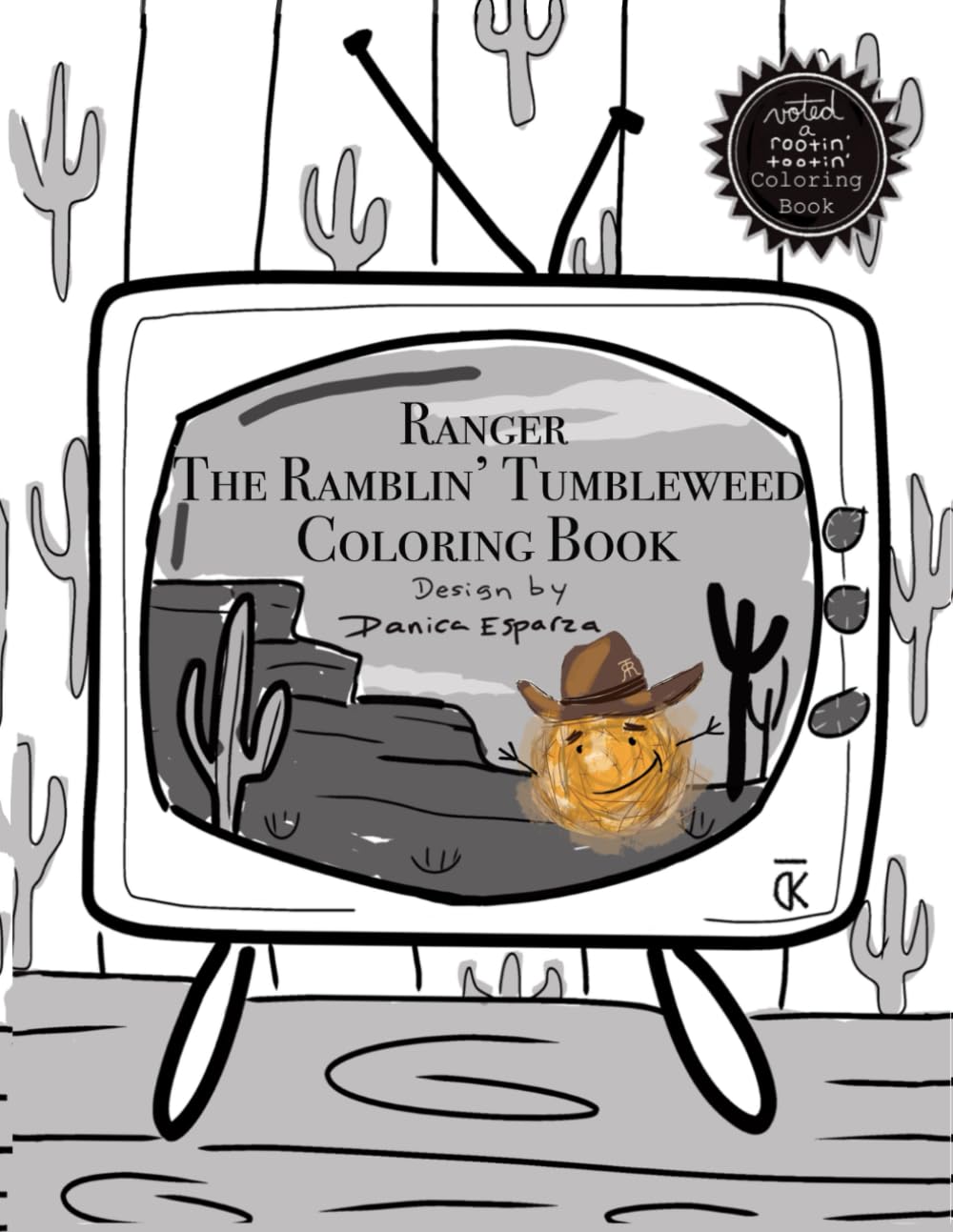 Ranger the Ramblin’ Tumbleweed Coloring Book (The Ranch Hand Rascals)