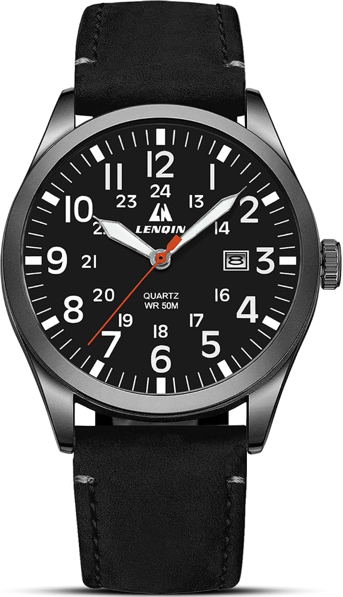 Relojes para hombre Reloj de cuarzo analógico deportivo militar para hombres
