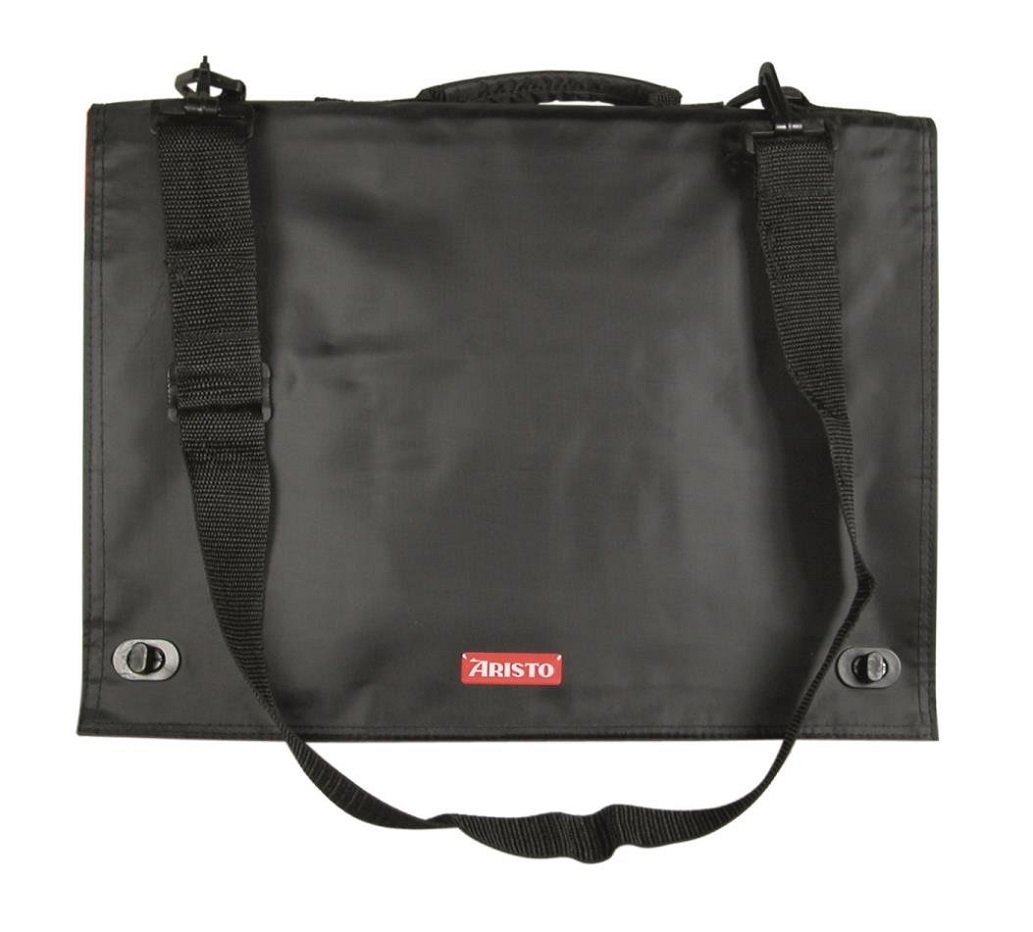 rOtring Profil-A4-Zeichenbrett & Aristo AR7064 Geo Board Carry Bag (Transporttasche für Zeichenplatten DIN A4) schwarz/rot