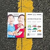 Tattly Temporary Tattoos Traffic Set, 1 Ounce