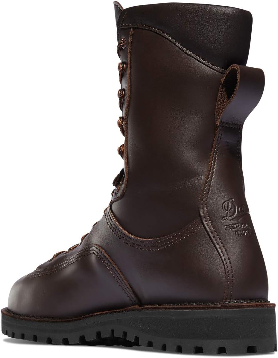 Danner Trophy 10" Men's Hunting Boots - Waterproof Insulated Leather for Winter, Snow & Mud, Durable USA Made