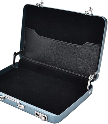 Miniatura 7 de Mini maletín de aluminio con tarjetero, Plateado