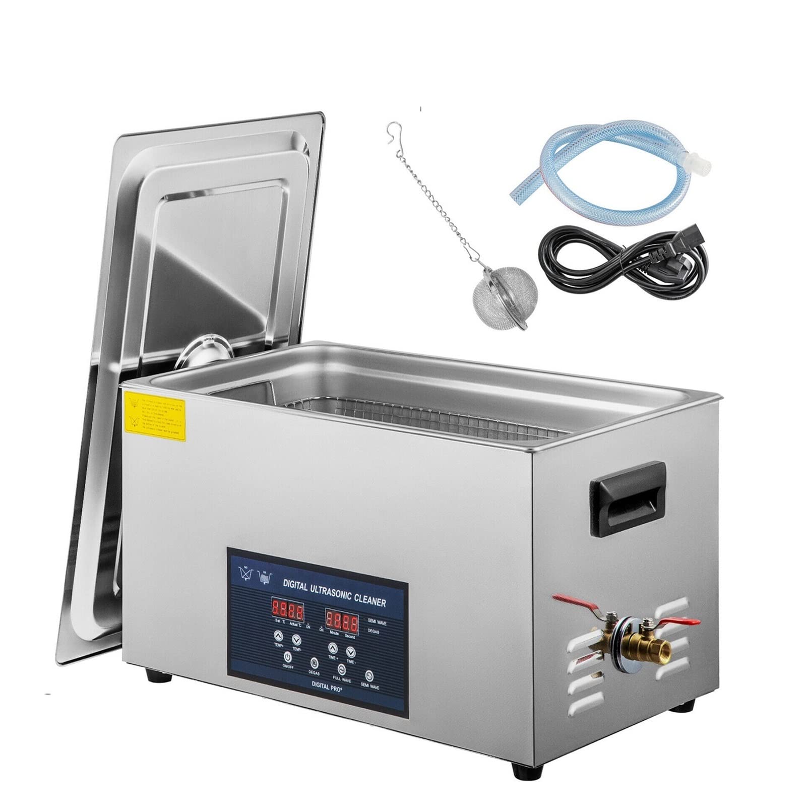 Dispositivo Limpiador ultrasónico 2L 3. 6L 10L 22L 30L Limpiador ultrasónico con Dispositivos domésticos de ultrasonido Digital Doble frecuencia(2 L Tank)